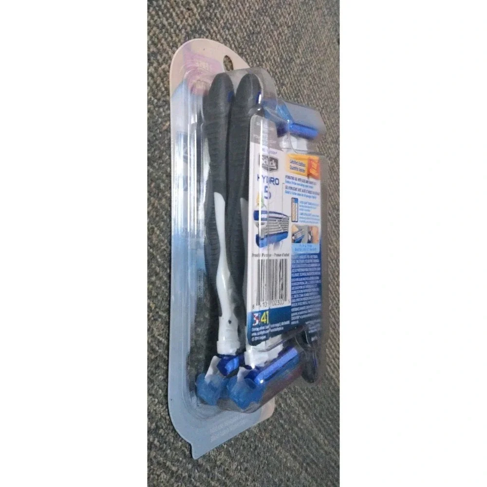 Schick Hydro 5 Men's Disposable Razors 4 Count Discontinued Limited Edition